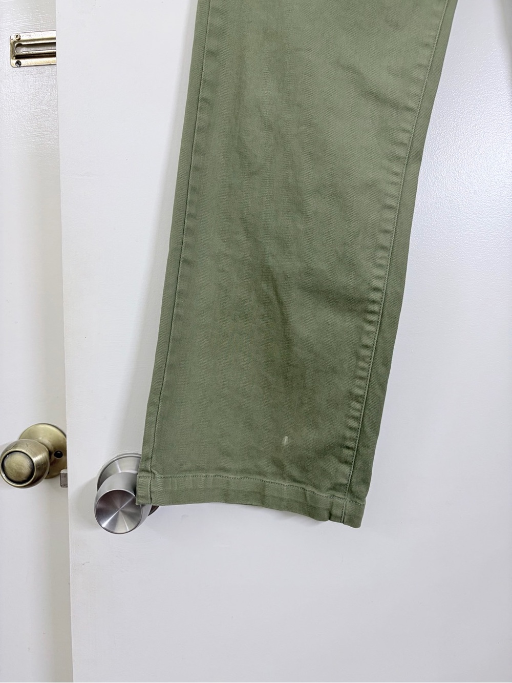 Electric & Rose Easy Pant Olive Utility Pull-On Cotton Drawstring Pants Size S - Picture 5 of 8